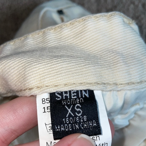 Beige / Cream High Waisted Pants - Picture 5 of 5